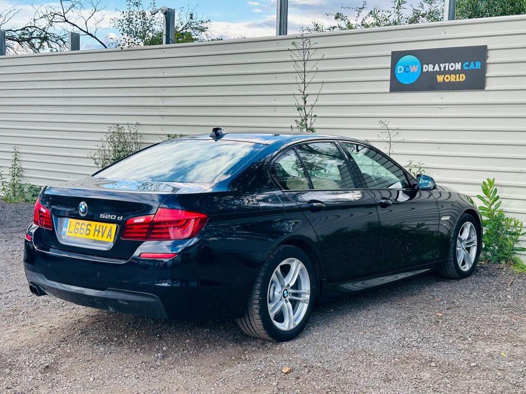 BMW 5 Series 520D M Sport Black #15