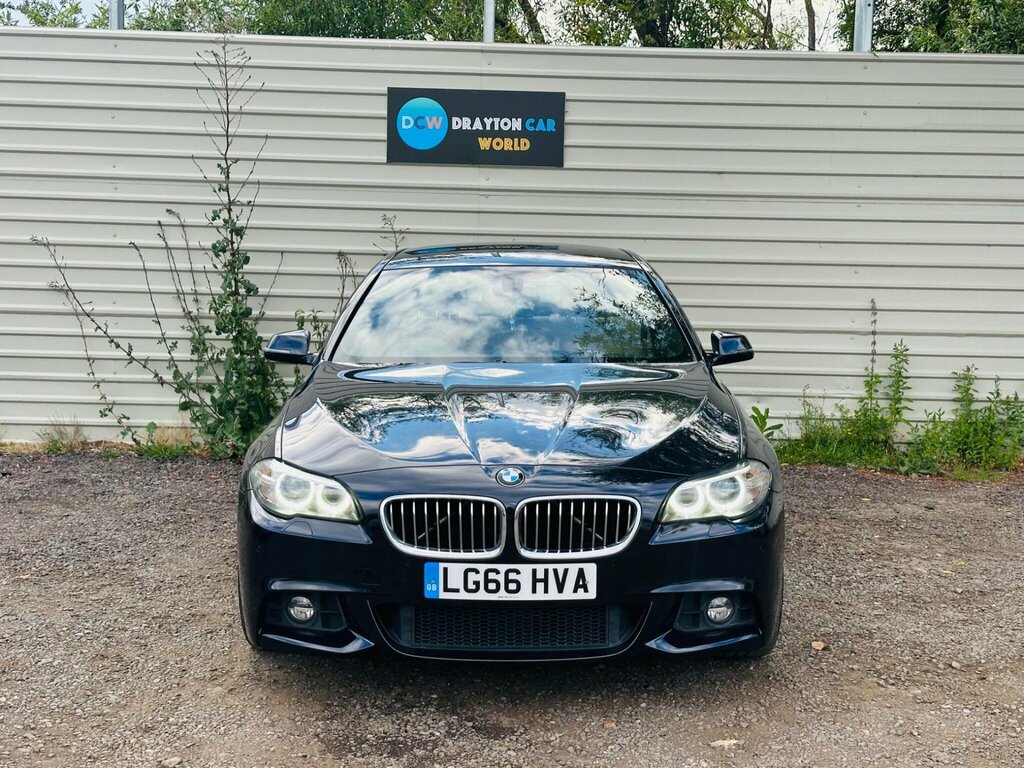 BMW 5 Series 2.0 520D M Sport Euro 6 Ss Black #2