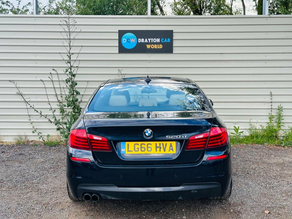 BMW 5 Series 520D M Sport Black #9