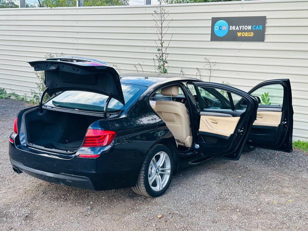 BMW 5 Series 520D M Sport Black #28