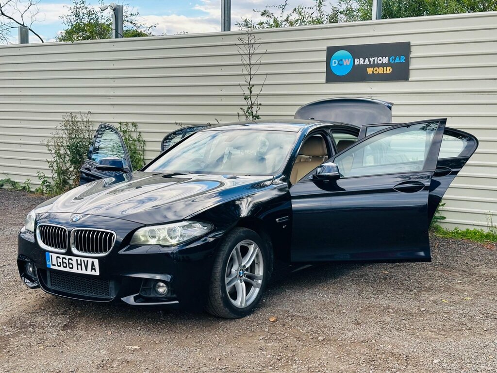BMW 5 Series 520D M Sport Black #21