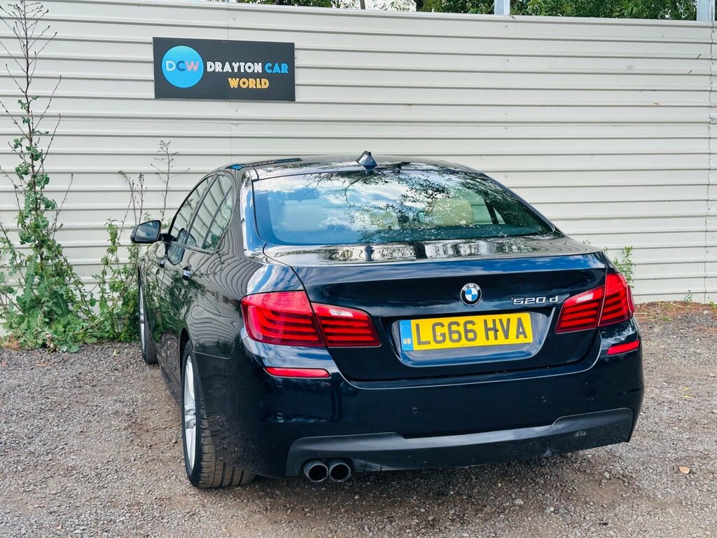 BMW 5 Series 520D M Sport Black #10