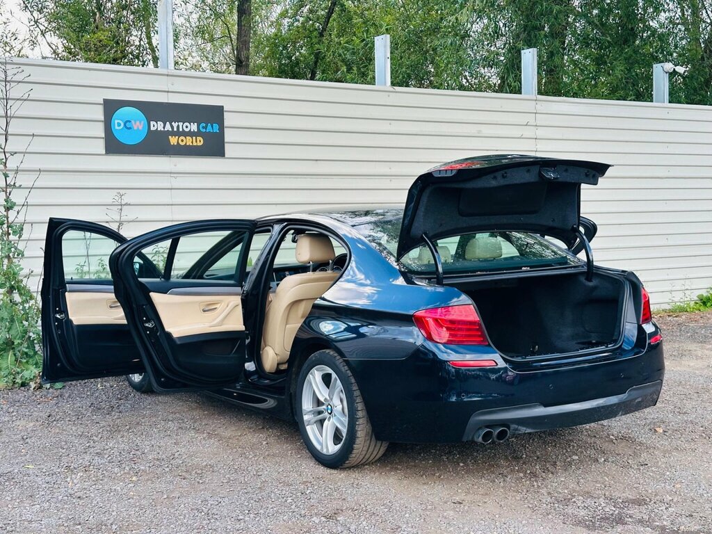 BMW 5 Series 520D M Sport Black #24