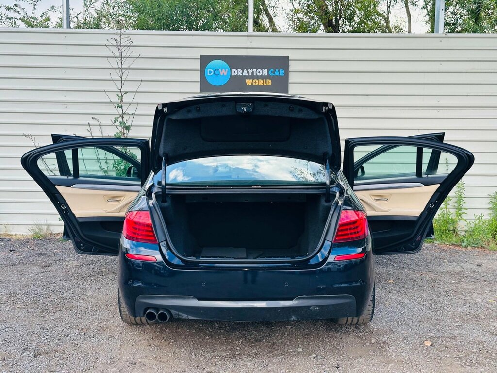 BMW 5 Series 520D M Sport Black #23