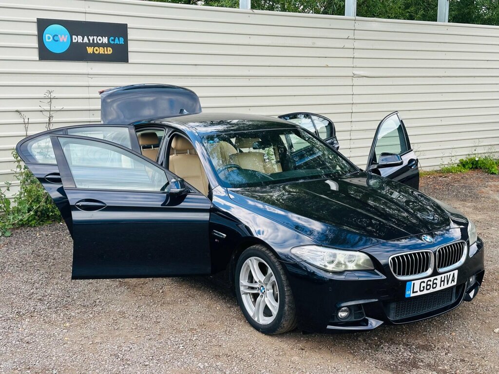 BMW 5 Series 520D M Sport Black #19