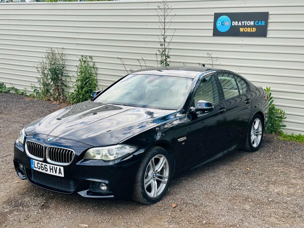 BMW 5 Series 520D M Sport Black #8