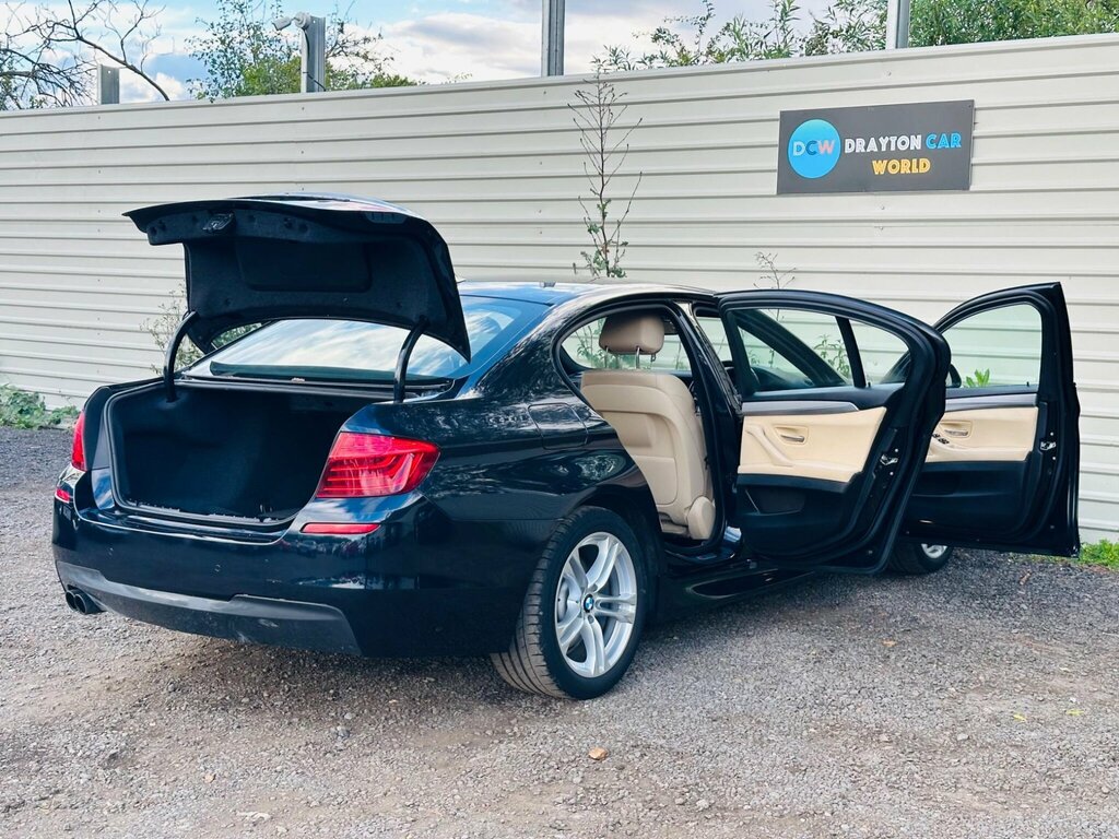 BMW 5 Series 520D M Sport Black #27