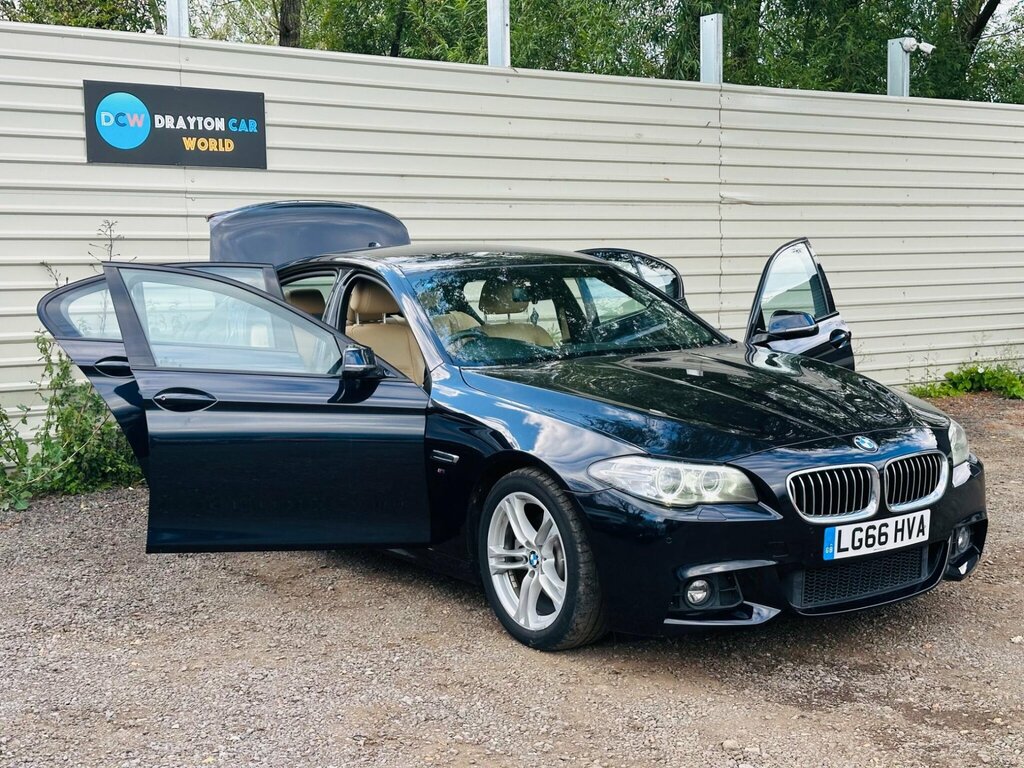 BMW 5 Series 520D M Sport Black #18