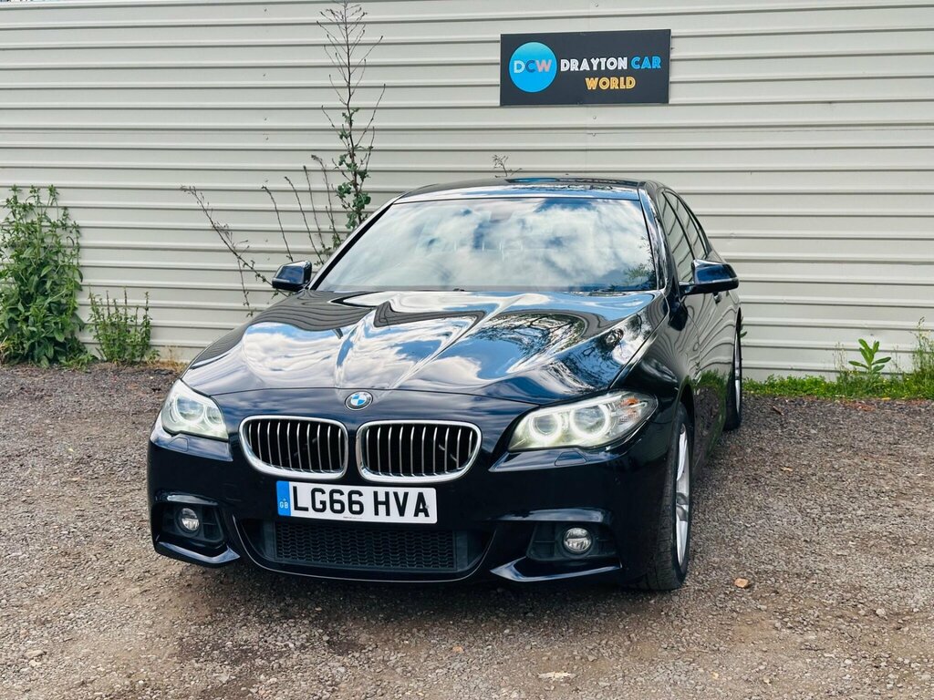 BMW 5 Series 2.0 520D M Sport Euro 6 Ss Black #6
