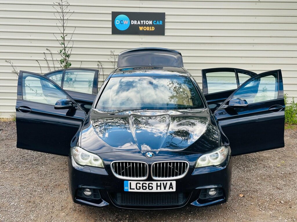 BMW 5 Series 520D M Sport Black #20