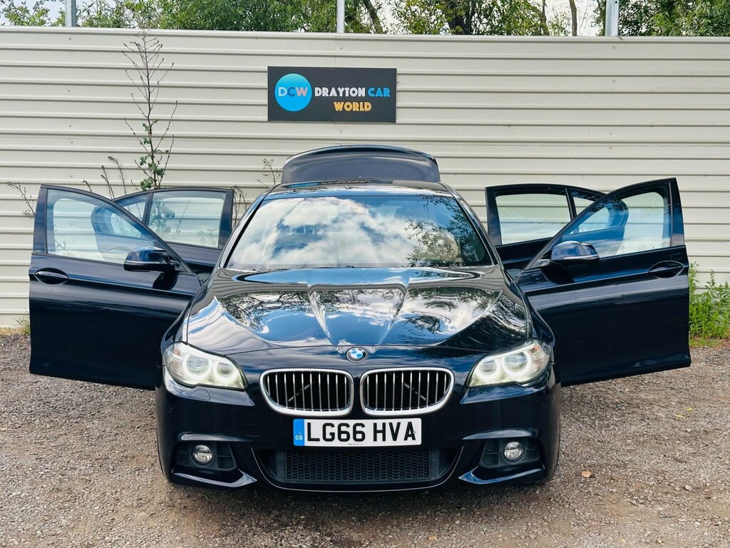 BMW 5 Series 520D M Sport Black #17