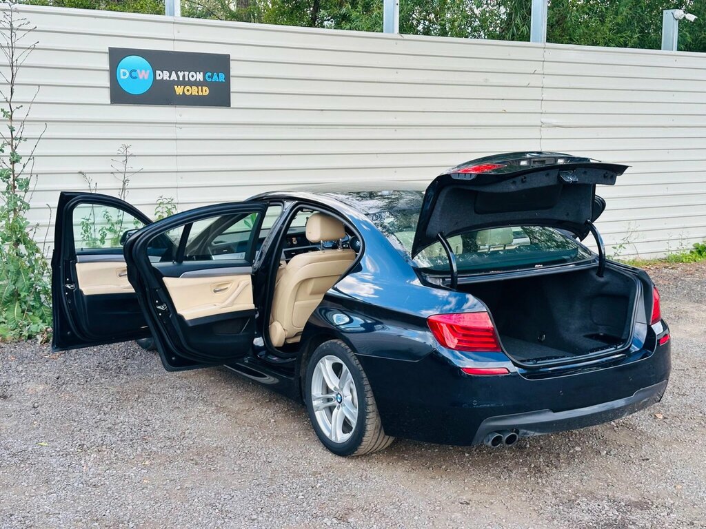 BMW 5 Series 520D M Sport Black #25