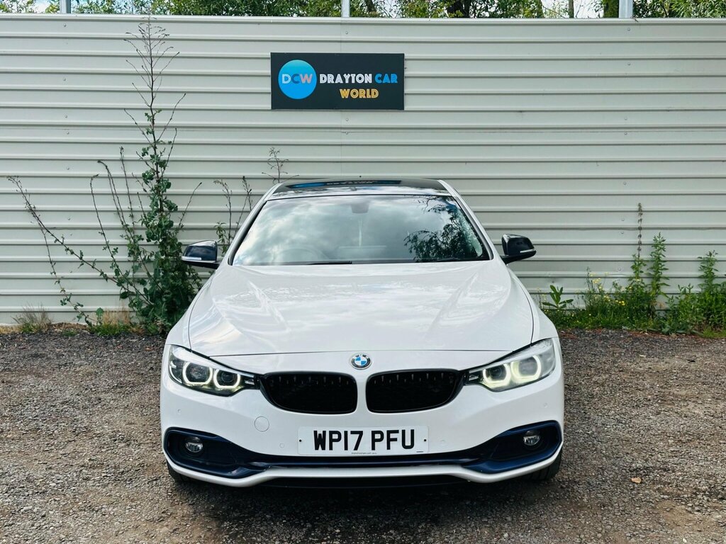 BMW 4 Series Gran Coupe 2.0 420D Sport Euro 6 Ss White #2