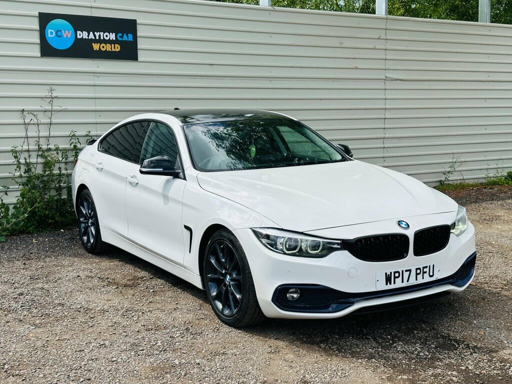 BMW 4 Series Gran Coupe 2.0 420D Sport Euro 6 Ss White #3