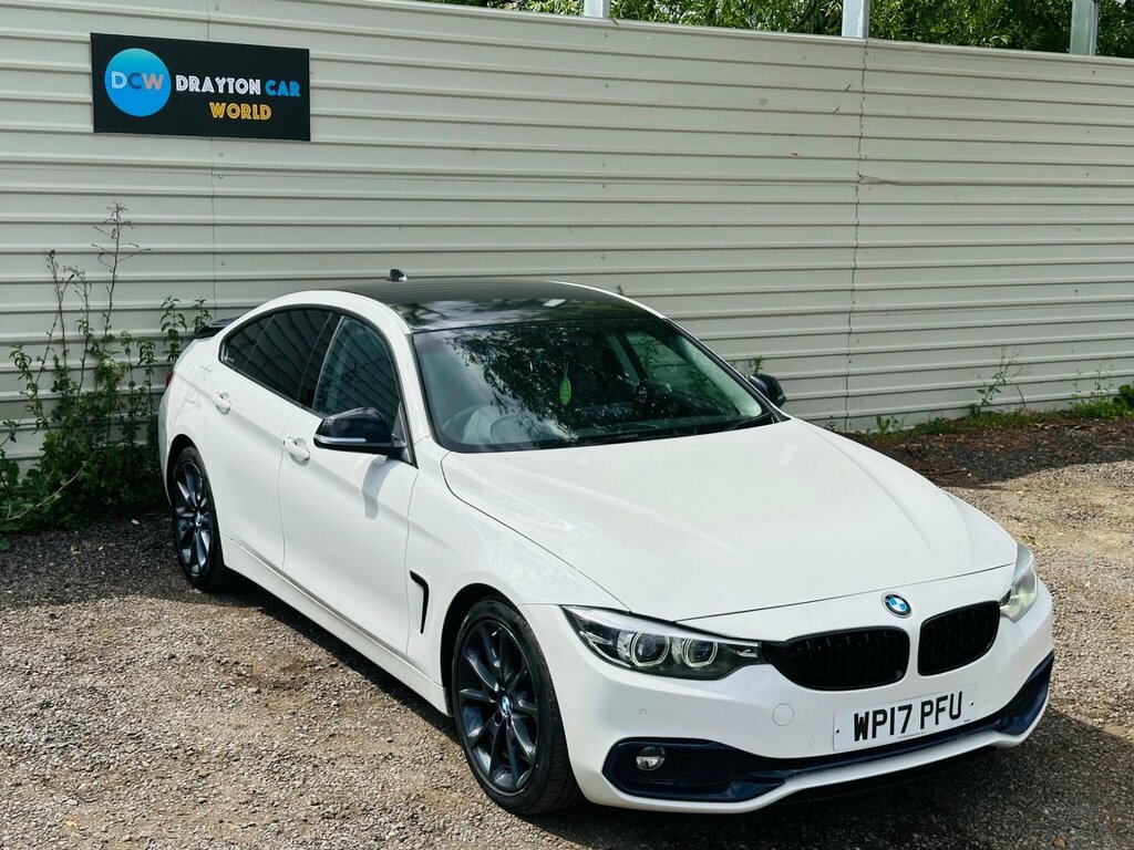 BMW 4 Series Gran Coupe 2.0 420D Sport Euro 6 Ss White #4