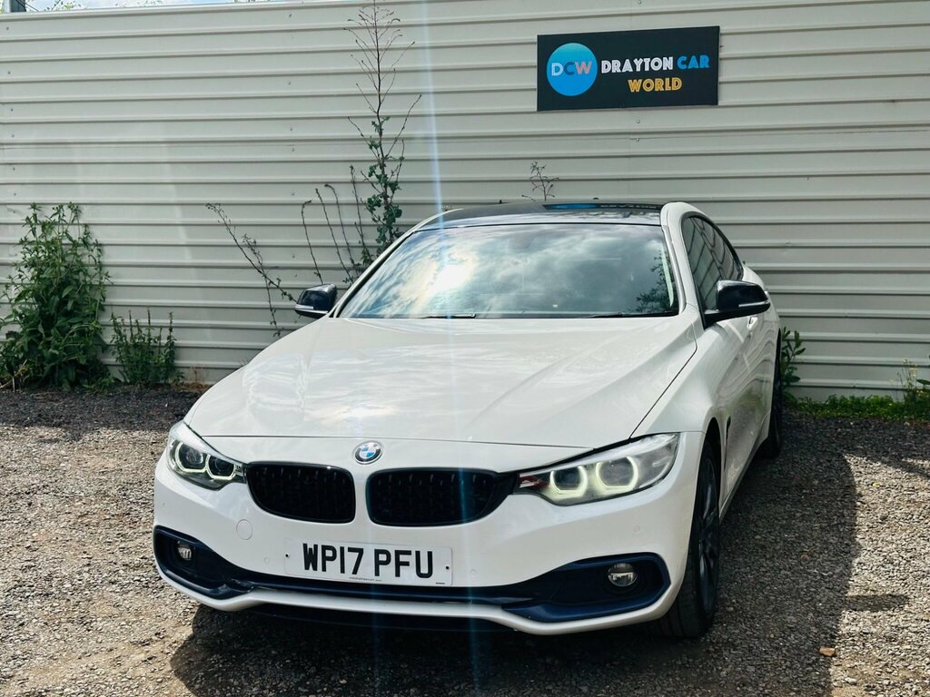 BMW 4 Series Gran Coupe 2.0 420D Sport Euro 6 Ss White #6