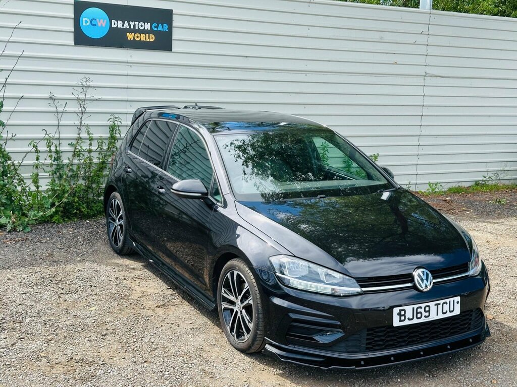 Volkswagen Golf 1.5 Tsi Evo R-line Dsg Euro 6 Ss Black #4