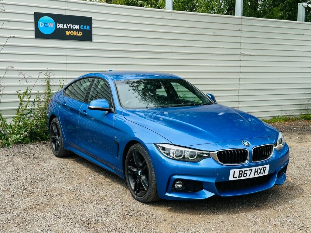 BMW 4 Series Gran Coupe 2.0 420I M Sport Euro 6 Ss Blue #3