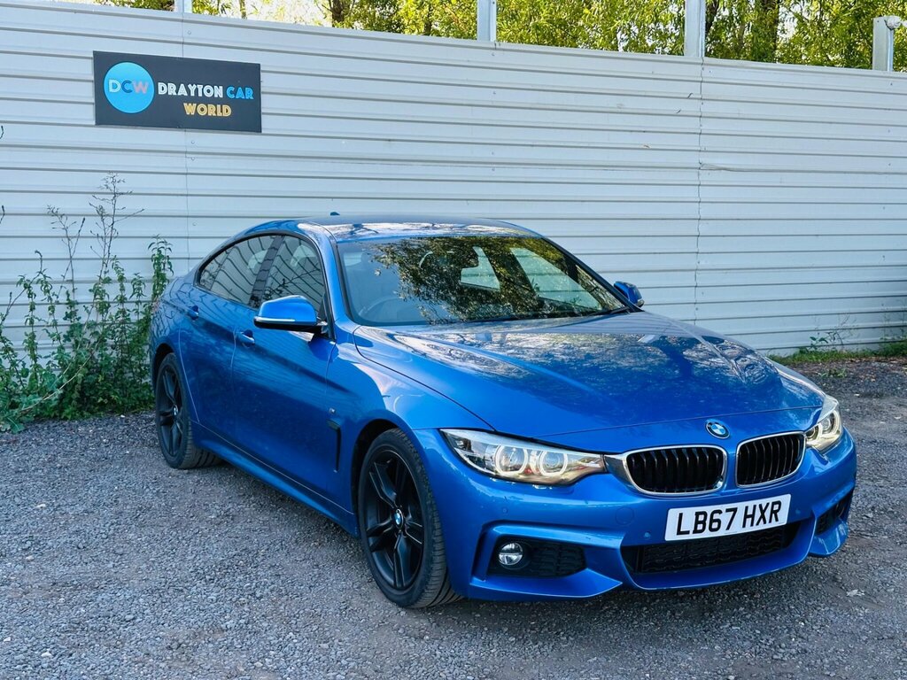 BMW 4 Series Gran Coupe 2.0 420I M Sport Euro 6 Ss Blue #3