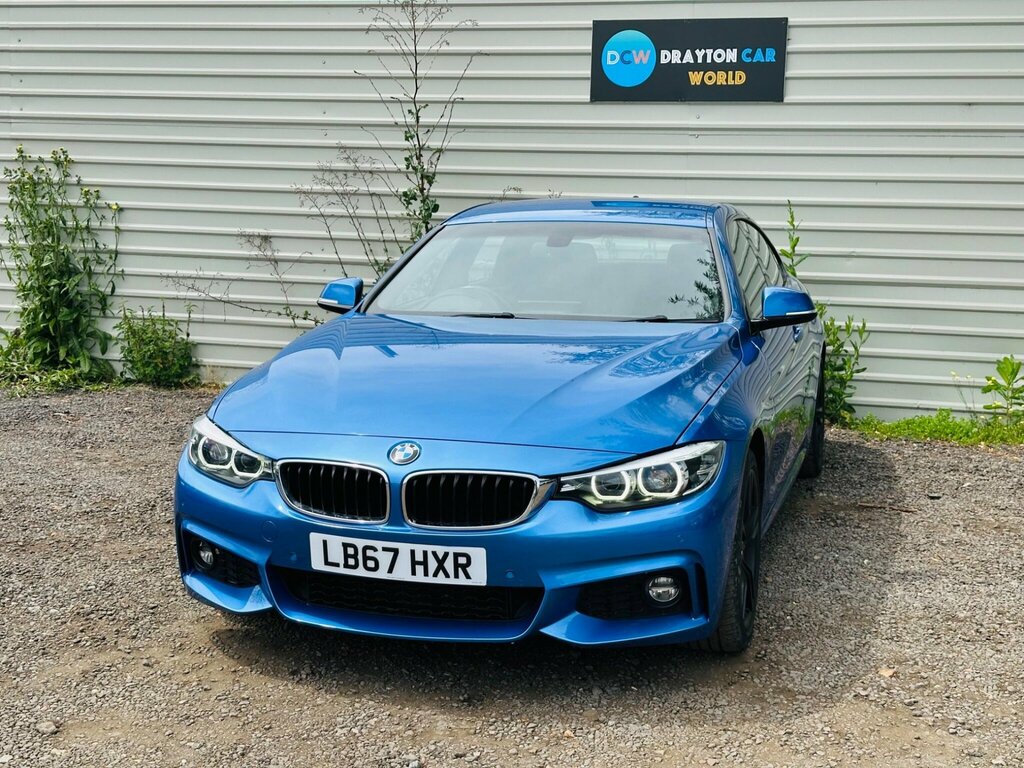 BMW 4 Series Gran Coupe 2.0 420I M Sport Euro 6 Ss Blue #5