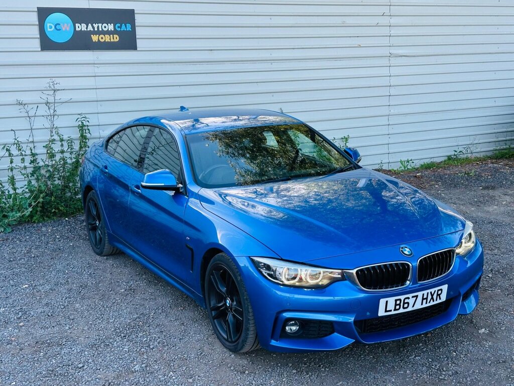 BMW 4 Series Gran Coupe 2.0 420I M Sport Euro 6 Ss Blue #4