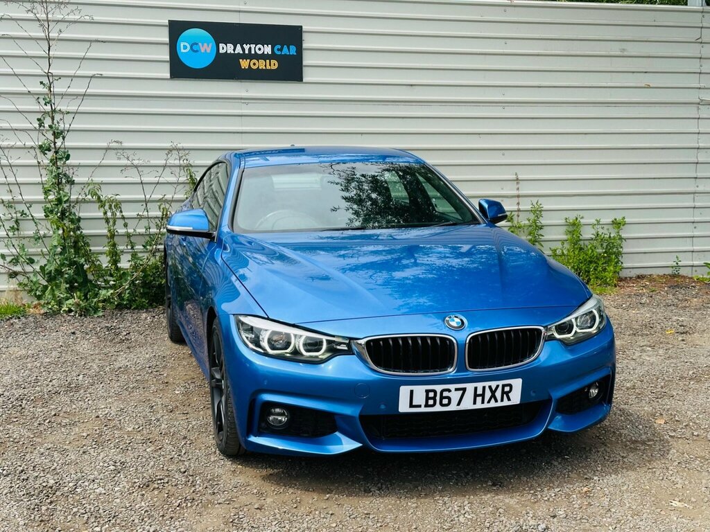 BMW 4 Series Gran Coupe 2.0 420I M Sport Euro 6 Ss Blue