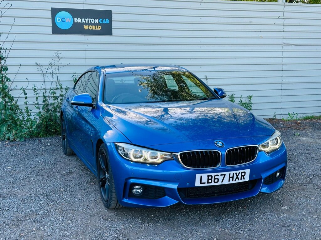 BMW 4 Series Gran Coupe 2.0 420I M Sport Euro 6 Ss Blue