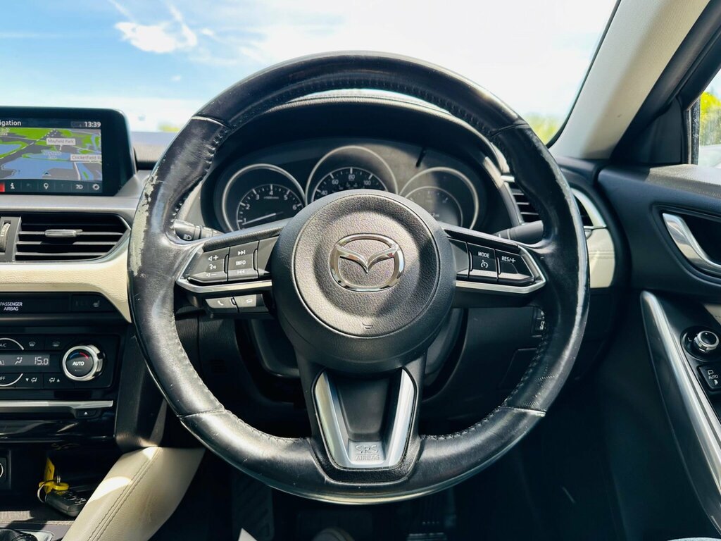 Mazda 6 Skyactiv-d Sport Nav U1612 Ulez Grey #31