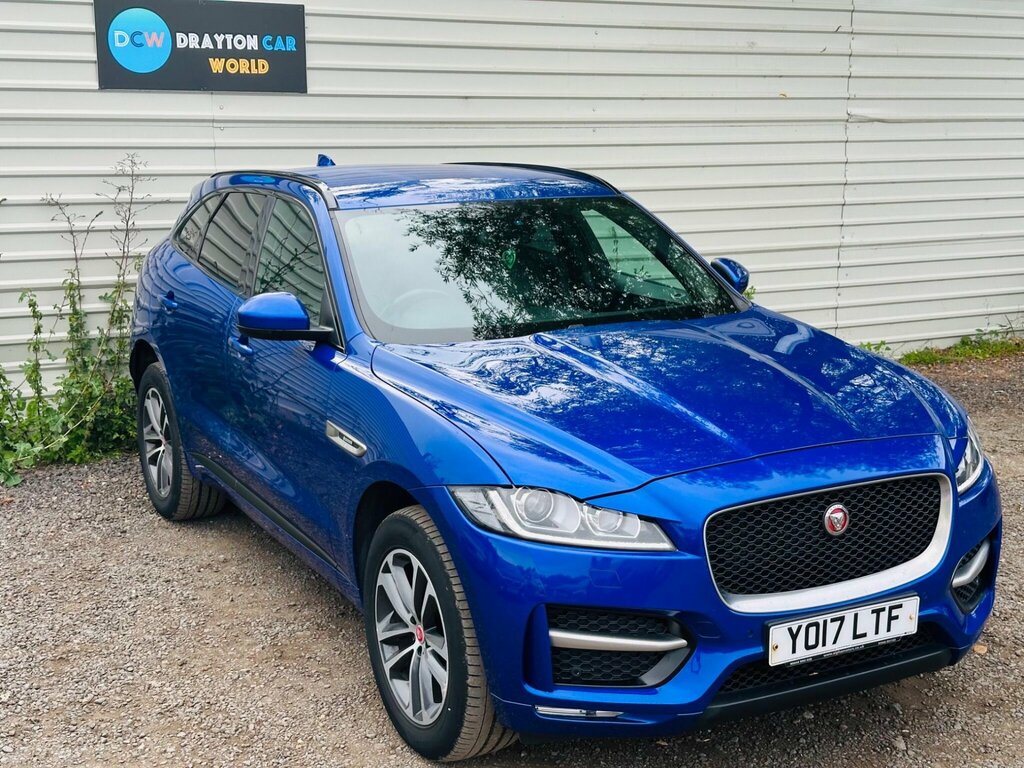 Jaguar F-Pace 2.0 D180 R-sport Awd Euro 6 Ss Blue #4