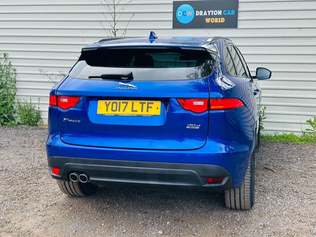 Jaguar F-Pace 2.0 D180 Portfolio Suv Black #14