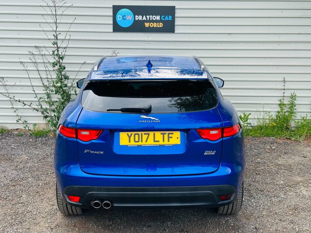 Jaguar F-Pace 2.0 D180 Portfolio Suv Black #13