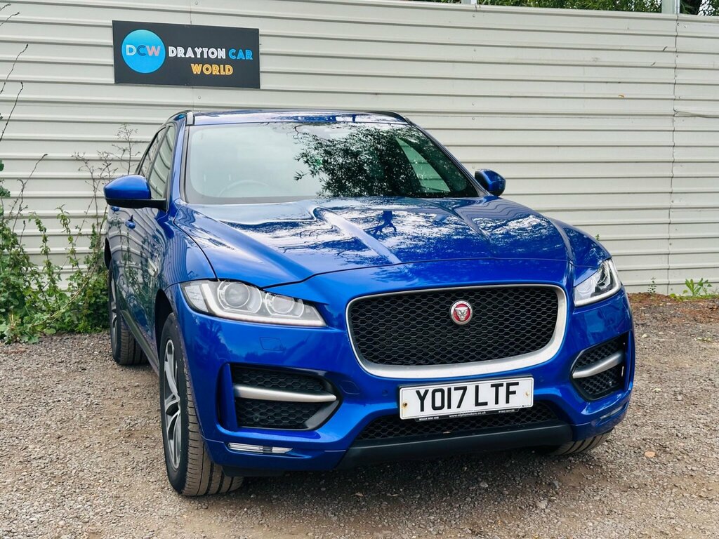 Jaguar F-Pace 2.0 D180 R-sport Awd Euro 6 Ss Blue