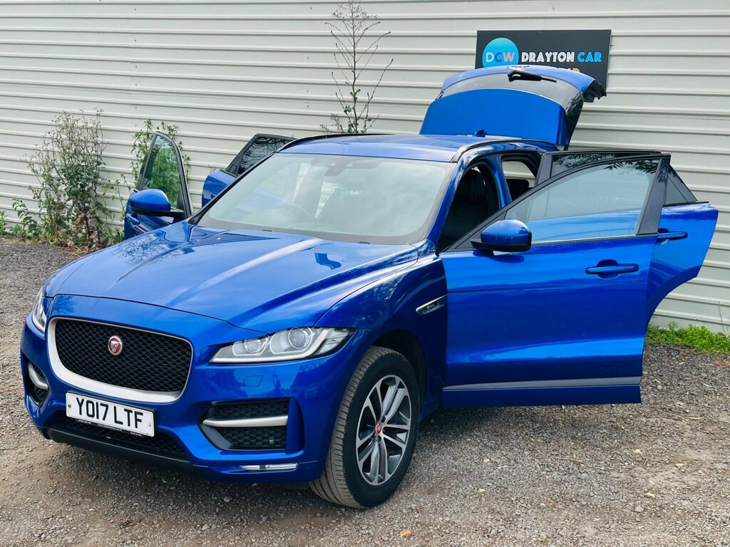 Jaguar F-Pace 2.0 D180 Portfolio Suv Black #22