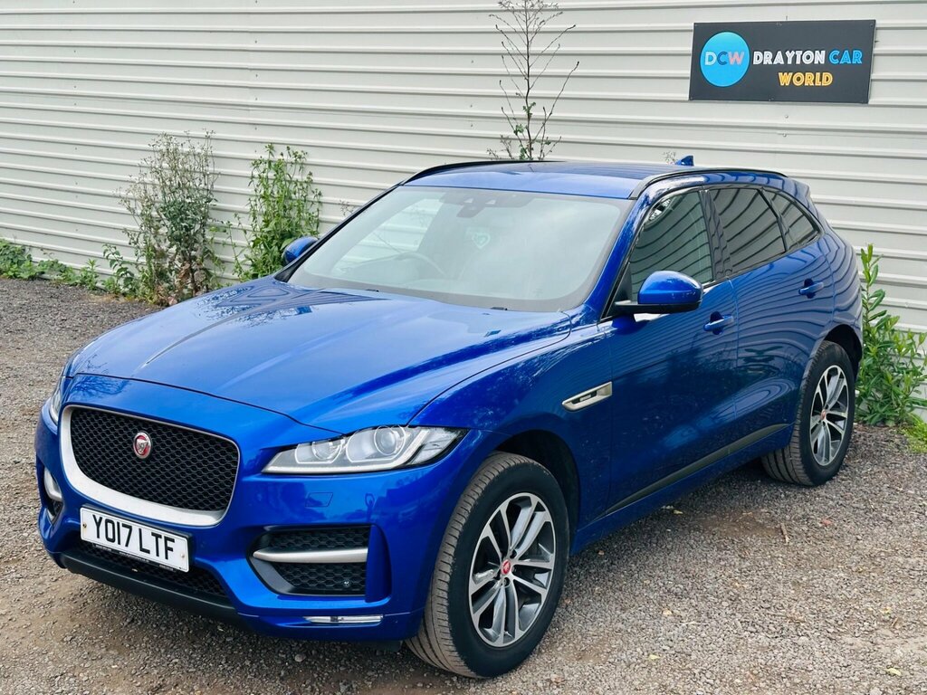 Jaguar F-Pace 2.0 D180 Portfolio Suv Black #8