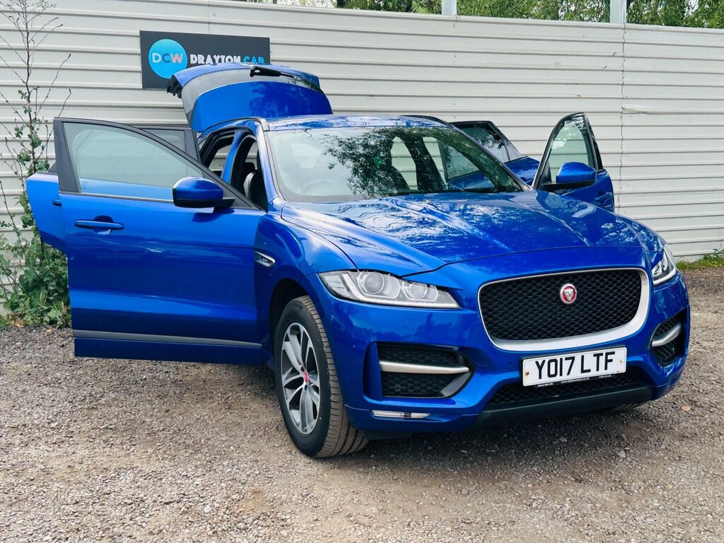 Jaguar F-Pace 2.0 D180 Portfolio Suv Black #18