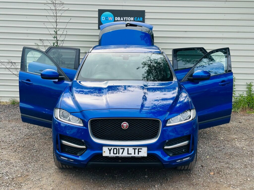 Jaguar F-Pace 2.0 D180 Portfolio Suv Black #20