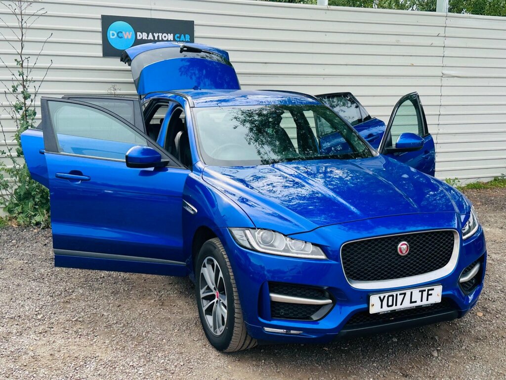 Jaguar F-Pace 2.0 D180 Portfolio Suv Black #19