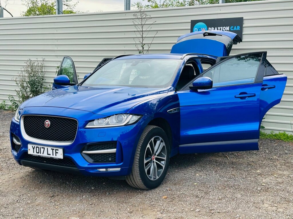 Jaguar F-Pace 2.0 D180 Portfolio Suv Black #21