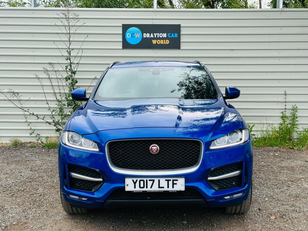 Jaguar F-Pace 2.0 D180 R-sport Awd Euro 6 Ss Blue #2