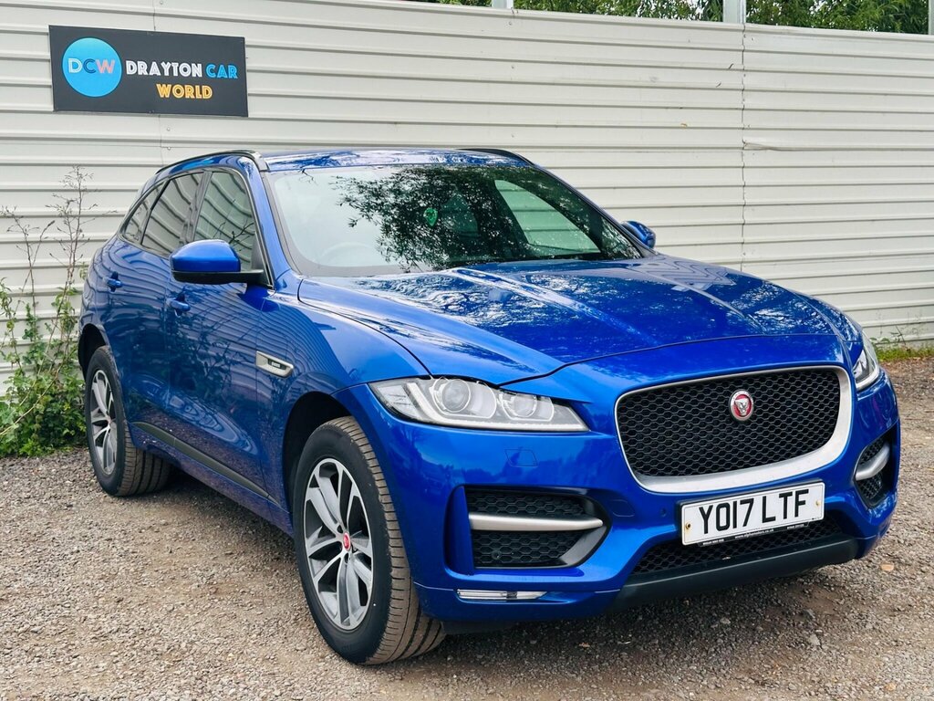 Jaguar F-Pace 2.0 D180 R-sport Awd Euro 6 Ss Blue #3