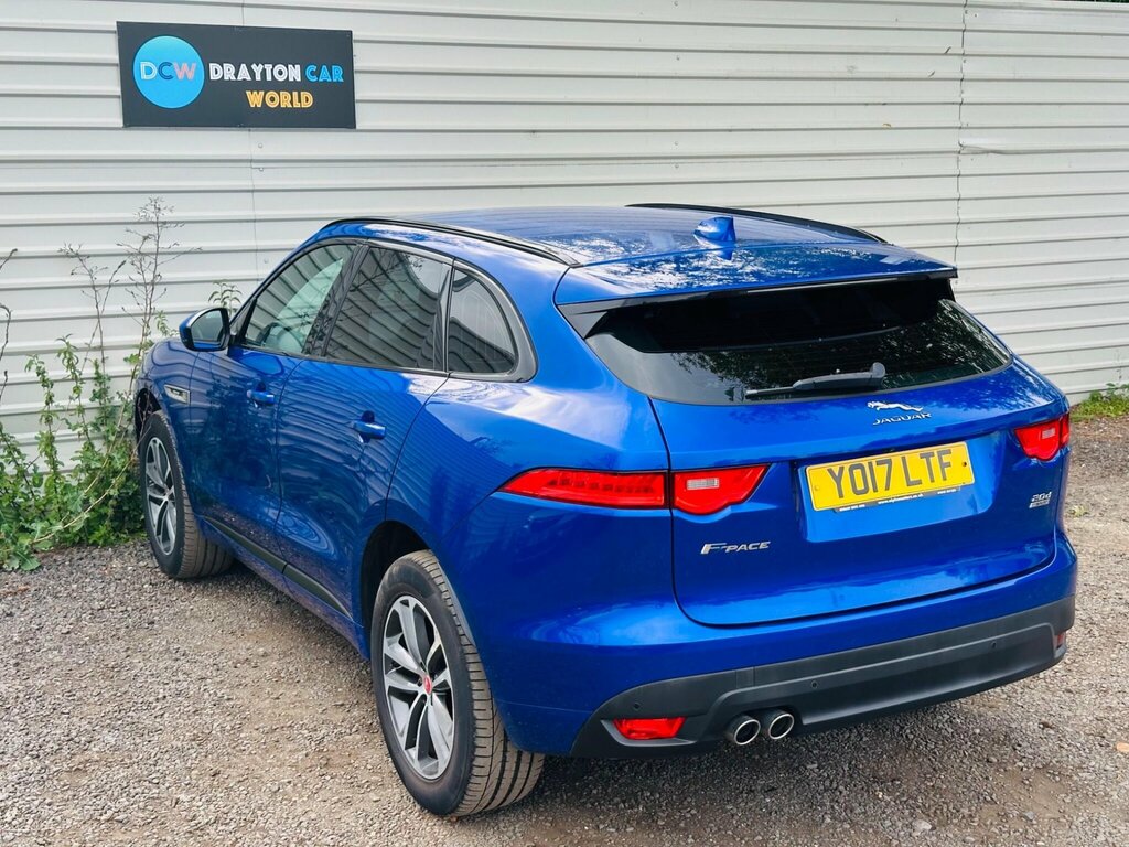 Jaguar F-Pace 2.0 D180 Portfolio Suv Black #12