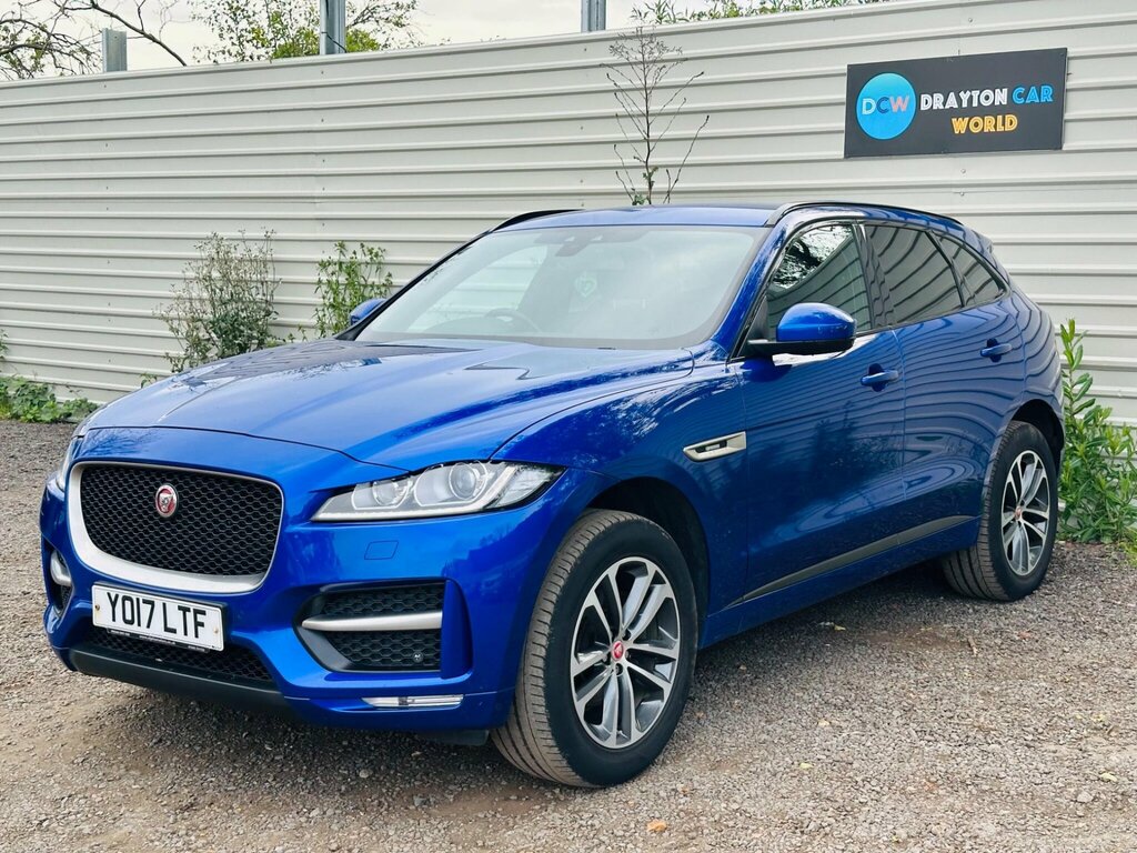 Jaguar F-Pace 2.0 D180 Portfolio Suv Black #7