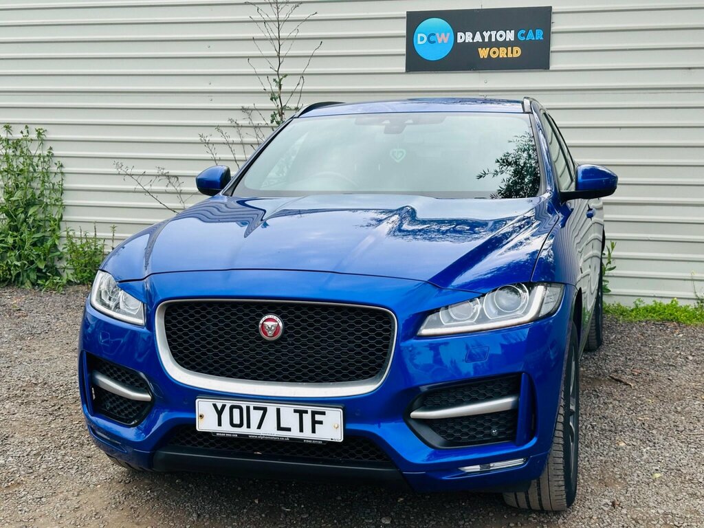 Jaguar F-Pace 2.0 D180 R-sport Awd Euro 6 Ss Blue #6