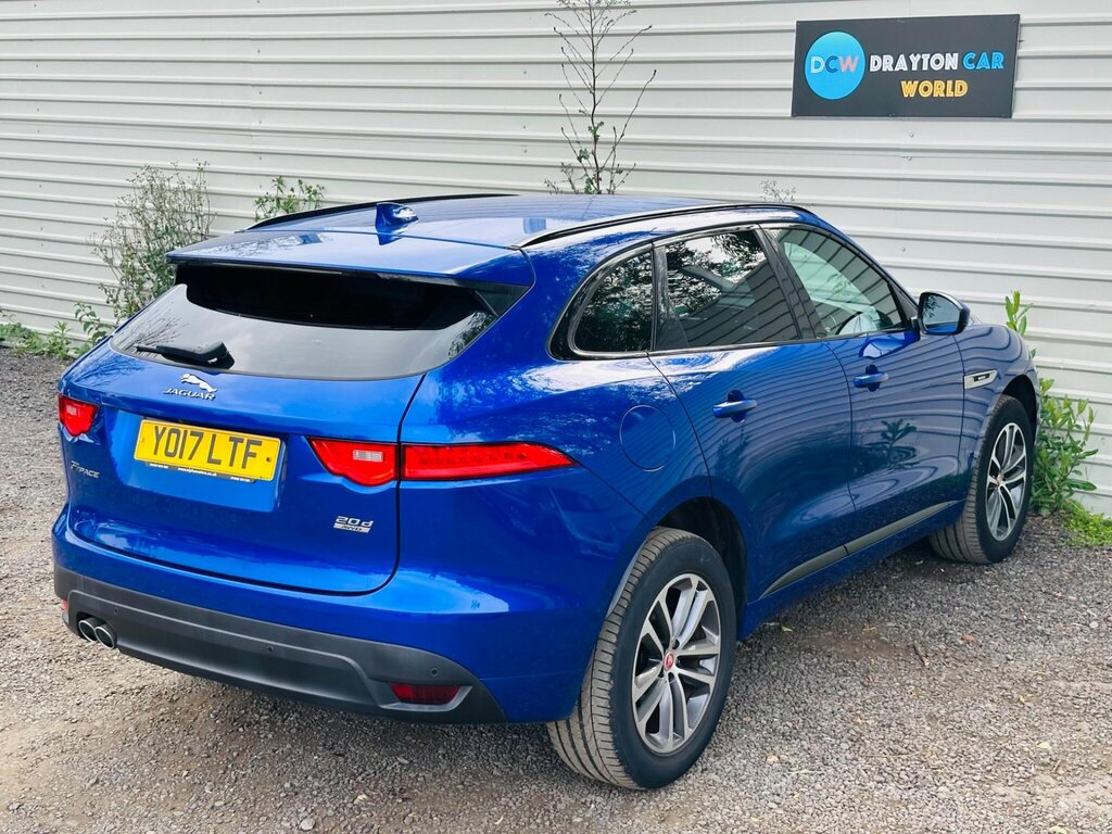 Jaguar F-Pace 2.0 D180 Portfolio Suv Black #16