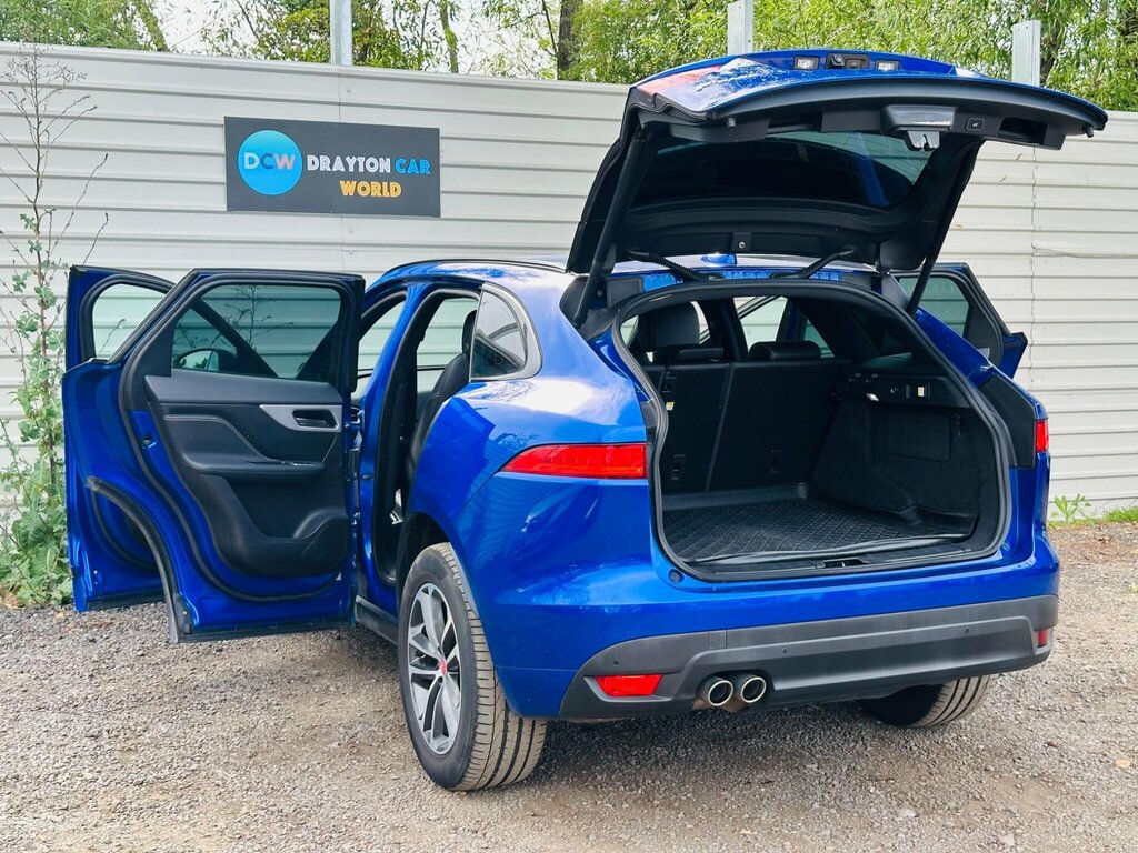Jaguar F-Pace 2.0 D180 Portfolio Suv Black #24