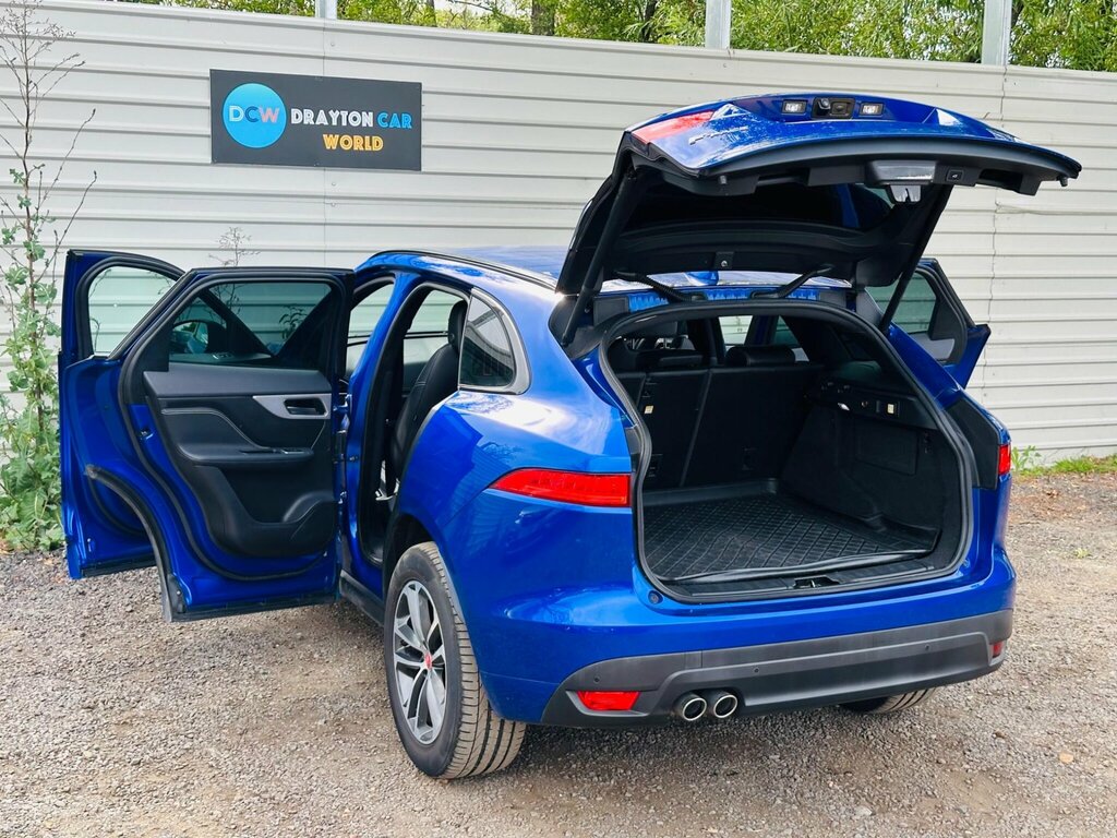 Jaguar F-Pace 2.0 D180 Portfolio Suv Black #25