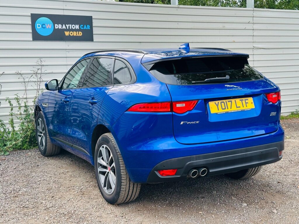 Jaguar F-Pace 2.0 D180 Portfolio Suv Black #11