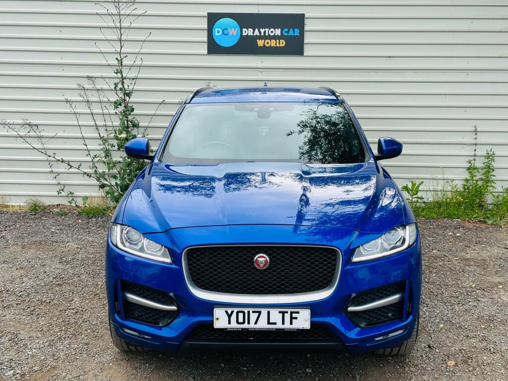 Jaguar F-Pace 2.0 D180 R-sport Awd Euro 6 Ss Blue #5