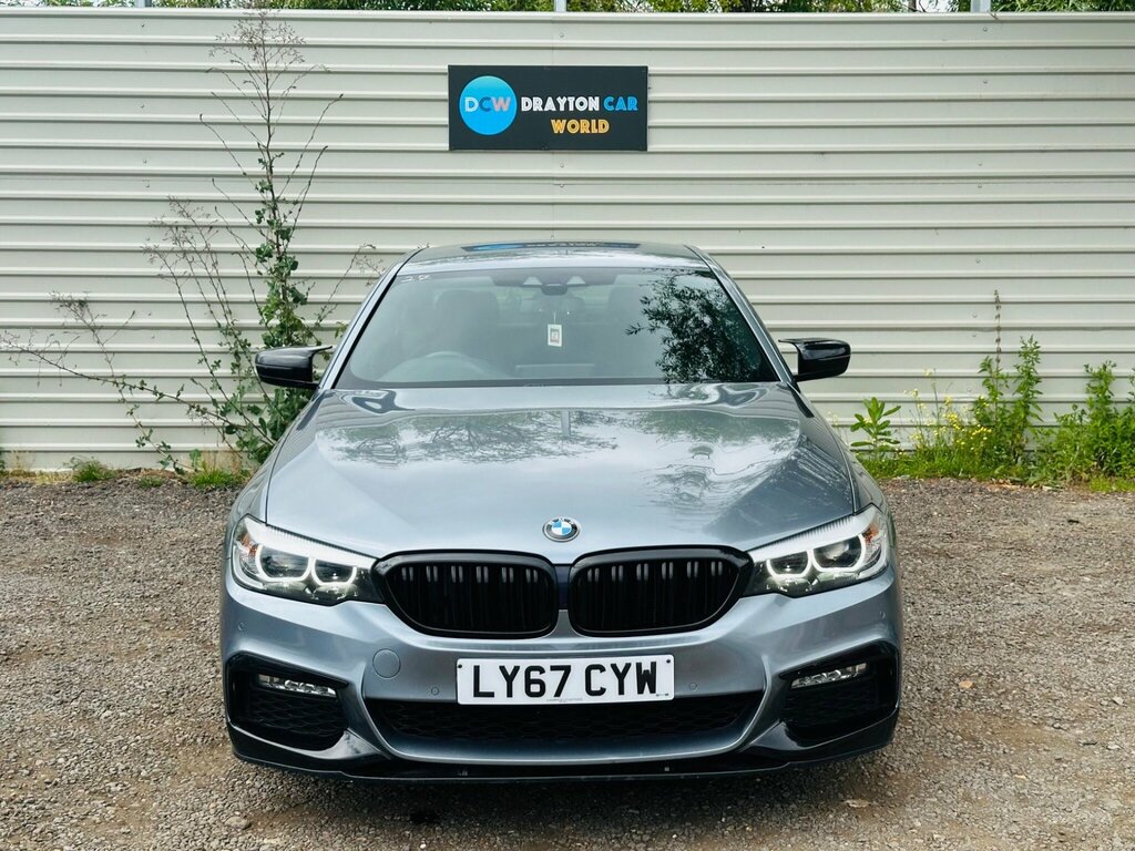 BMW 5 Series 2.0 520D M Sport Xdrive Euro 6 Ss Blue #2