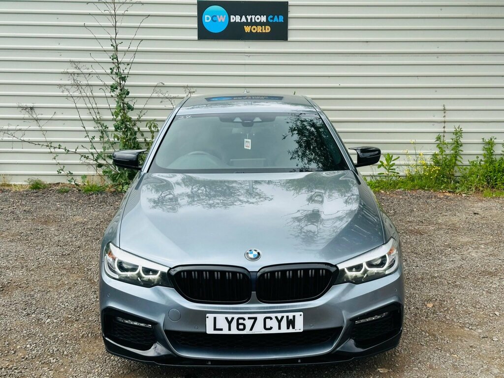 BMW 5 Series 2.0 520D M Sport Xdrive Euro 6 Ss Blue #5